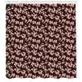 thumbnail image 3 of Ambesonne Cherry Blossom Shower Curtain, Japanese Garden, 69"Wx70"L, Brown Pale Coffee, 3 of 3