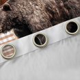 thumbnail image 4 of Feelyou Rustic Farmhouse Bear Curtains Pack of 2 (42x84 Each), Retro Patchwork Buffalo Curtains Blackout, Western Lake house Bedroom Curtains, Curtains and Drapes Decor, 4 of 6