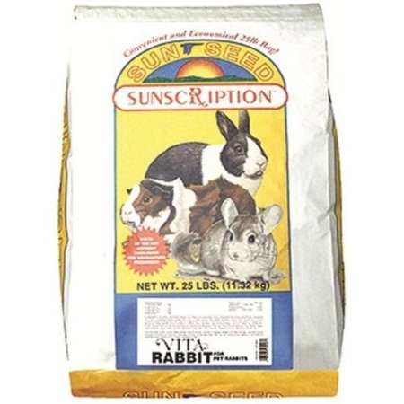 Sunseed Sunscription Vita Rabbit Formula, 25 Pound Bag