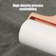 thumbnail image 4 of Toalla de baño grande de forro polar suave 13.7x29.5 pulgadas | Altamente absorbente y de secado rápido | Terciopelo grueso blanco gris | Hogar, gimnasio, piscina, yoga, spa, hotel, ducha, 4 of 6