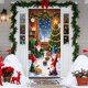 thumbnail image 5 of Decoraciones de Navidad Cubierta de Puerta de Navidad de 35 X 72 Pulgadas Cortina de Puerta de Navidad Decoración de Puerta Y Pared Del Día de Navidad Decoración de Fiesta de Vacaciones Decoraciones D, 5 of 6