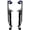 Black, variant on Drywall Stilts 24"-40"Height Adjustable,Alumum Tool Stilts Suitable for Patg Walls, Prung Branches, Cleang,Performg Arts Activities.(Black)