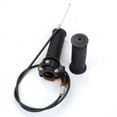 thumbnail image 4 of 1 Pair ATV Pocket Dirt Bike 49CC 2-Stroke Throttle Grip Hand Grips With Cable, 4 of 10