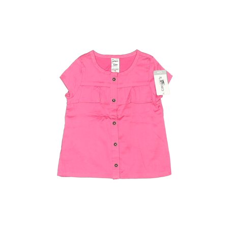 

Pre-Owned Carter s Girl s Size 12 Mo Short Sleeve Blouse
