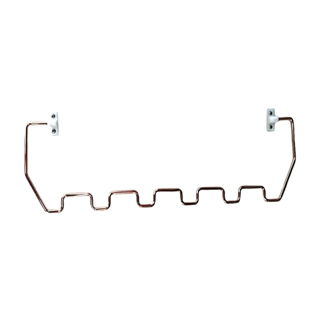 Tendedero de ropa para interior de RV, plegable, ahorra espacio, duradero, accesorios, 21,6 pulgadas de largo con 6 ranuras, acero inoxidable