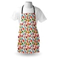 thumbnail image 3 of Diamond Apron Diamond Patterns Different Type of Forms Facets Square Oval Triangle Topaz Illustration, Unisex Kitchen Bib Apron with Adjustable Neck for Cooking Baking Gardening, Multi, by Ambesonne, 3 of 3