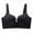 Black, variant on Fatuov Plus Size Bras for Women Push-Up Solid Color Underwear for Home Soft Bras 38C, Coffee
