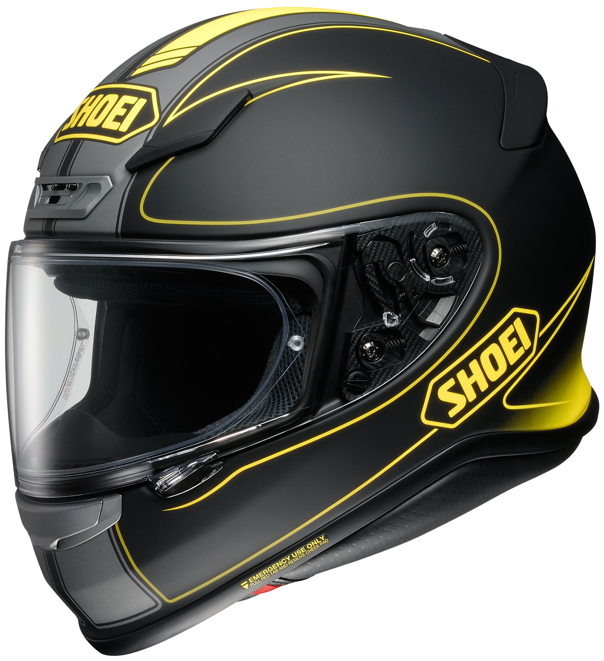 Shoei RF-1200 Flagger Helmet Yellow SML 0109-3103-04 - Walmart.com