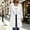 White, variant on Womens Trench Coat Notched Lapel Fall Winter Long Sleeve Casual Thicken Wool Blend Single Breasted Pea Coat Brown XL