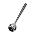 thumbnail image 2 of Cuchara de diseño de espiral de acero inoxidable Cafalización lavable Cucharada de uso doméstico Herramienta de la ceremonia de boda Negro Inevent HA010924-02, 2 of 7