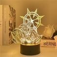 thumbnail image 1 of Luz nocturna LED 3D Plants vs Zombies que cambian de color para niños, 1 of 1