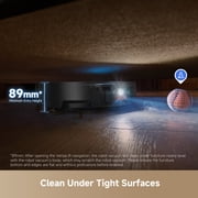 DREAME X50 Ultra Black bundle, Robot Vacuum and Mop with Auto-Empty and Mop Self-Cleaning, 20,000Pa Suction, Obstacle Avoidance and 360° Navigation, Corner to Edge Deep Cleaning, Detangling Brush