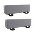 thumbnail image 2 of Chair Armrest Pad Memory Foam Thickened Chair Arm Rest Cover Chair Armrest Cushions Durable Portable Universal for Gaming Chair Home Office Gray, 2 of 10