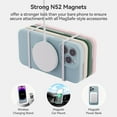 thumbnail image 3 of for iPhone 15 Pro Max Case Liquid Silicone Magsafe  Stand with Screen Protector Full Protection Slim Shockproof Protective Case Cover 6.7 Inch - Teal, 3 of 11