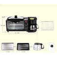thumbnail image 3 of 3-in-1 Breakfast Maker Station,Portable Oven Breakfast Maker With Coffee Machine,Non-Stick Pan,Versatile Breakfast Maker, Toaster Oven With 30-Min Timer,for Apartments Kitchenettes, 3 of 6