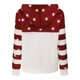 thumbnail image 4 of Pntutb Moda Mujer Casual Con Capucha Bandera Delgada Estrella Letras Chaqueta Con Capucha Pntutb Pntutb-7034, 4 of 4