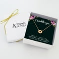 thumbnail image 4 of Anavia Coworker Compass Necklace with Card, Stainless Steel Friendship Necklace, Friendship Gift, Jewelry Gift, Gift for Best Friend, Birthday Gift, Christmas Gift for Her - [Rose Gold], 4 of 5