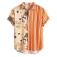 thumbnail image 1 of Camisa de manga corta de tendencia de moda con nueva impresión digital para hombre Pompotops oipoqjl24231, 1 of 2