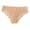 Light Yellow, variant on Women's Lace Edge Seamless Comfortable Breathable Triangle Panties Sheer Mesh Panties