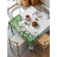 thumbnail image 2 of St. Patrick's Suqare Tablecloth - 60 x 60 Inch, Lucky Shamrock Green Eucalyptus Floral Plants Waterproof & StainResistant Tablecloth, Washable Oil-proof Table Cover for Dining/Party/Wedding/Buffet, 2 of 9
