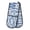 Watercolor Blue Stripes, variant on Dailycode Double Sided Oven Mitt with Loop Heat Resistant Kitchen Long Potholders 7" x 35" Colorful Cute Bears