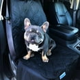 thumbnail image 2 of Bulldogology Premium SUV Cargo Liner Funda de asiento para perros – Funda de carga para maletero de mascotas, resistente al agua, respaldo antideslizante, lavable, con protección de solapa de parachoq, 2 of 5