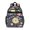 Pioneer Flower Floral, variant on Pioneer Flower Floral Print Pattern Backpack for School,Cute School Bag,Schoolbag with Adjustable Shoulder Straps & Padded Back,15.25"x11.5"x5.25"