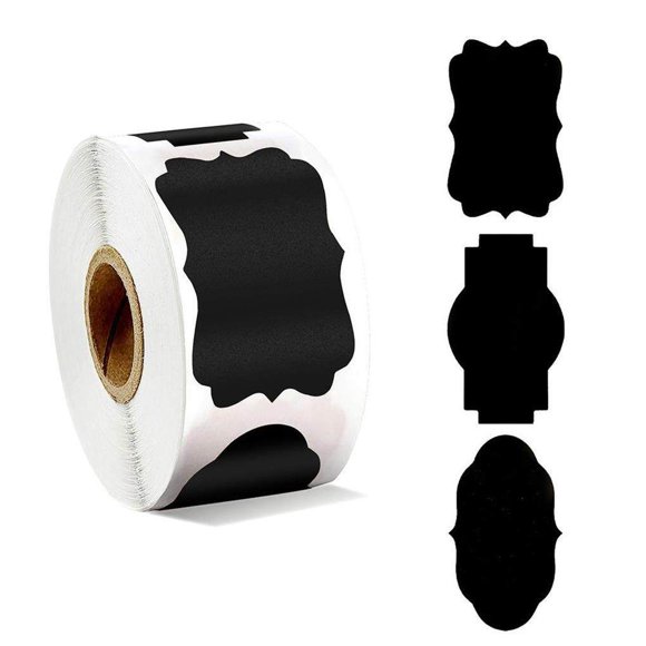 ziyahi 300 Piece Waterproof PVC Label Stickers Removable Self-adhesive Sticker Kitchen Home And Office Decoration