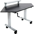 thumbnail image 4 of Luxor 60" Standing corner desk (STANDUP-CCF60-B), 4 of 6