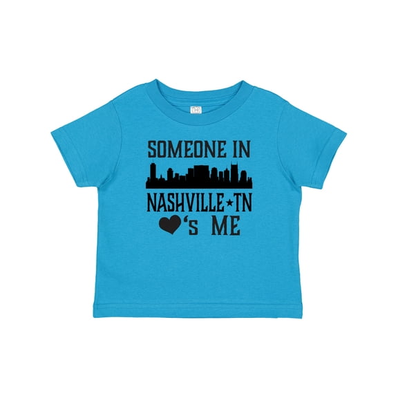 Inktastic Nashville Tennessee Someone Loves Me Skyline Boys or Girls Baby T-Shirt