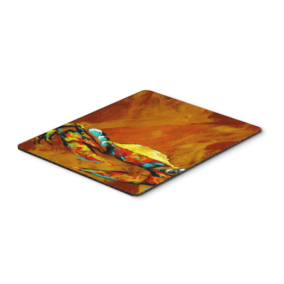 Carolines Treasures MW1190MP Caramel Coated Crab Mouse Pad Hot Pad or Trivet Large multicolor