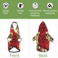 thumbnail image 6 of KLL Mythical Red Stag Illustration for Basic Dog Hoodie - Pet Hoodie Sweater with Leash Hole - Cute Dog Sweatshirt - Pet Clothes Hooded Sweatshirt for Dog & Cat -Medium, 6 of 8