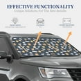 thumbnail image 4 of Balery 2 Piece Cartoon Animals Car Windshield Sun Shade|Foldable Front Windshield Shade for Car Front Window for Most Sedans SUV Truck-Medium, 4 of 7