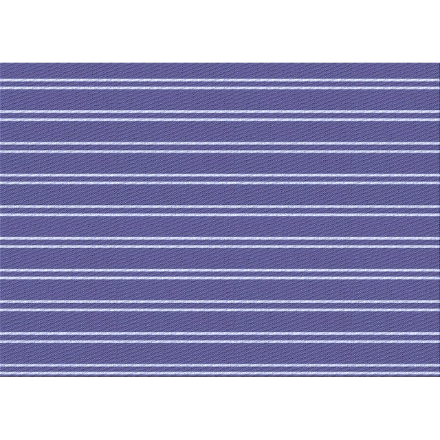 Ahgly Company Machine Washable Indoor Rectangle Transitional Deep Periwinkle Purple Area Rugs, 6' x 9'