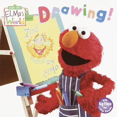 Pre-Owned Drawing! (Sesame Street Elmos World), 9780375811845, 0375811842, Paperback,