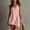 Pink, variant on Ayolanni Sleeveless Women Summer Dresses V-Neck Fashion Solid Midi Slip Dress Casual Party Cotton Vacation Fringe Sundress Green L