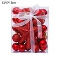 thumbnail image 2 of 30 bolas de Navidad: decoración de bolas de árbol de Navidad irrompibles para decoración del banquete de boda de Navidad, 2 of 5