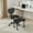 Black, variant on GAKMCIL Ergonomic Cross Legged Swivel Chair, 360° Swivel Footrest, Adjustable Height & Teddy Fabric, Yoga Meditation & ADHD Chair with Back Support, SGS certificated cylinder for Home & Office(Ivory)