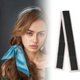thumbnail image 2 of Unique Bargains 1 Pc Headband Borders Pattern Hairband for Women Pink Black, 2 of 6