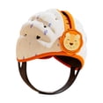 thumbnail image 1 of Casco de bebé Avencable Cojín de cabeza portátil suave ligero para caminar para caminar para niños 6-24 meses Niños Niños Niños León pequeño naranja, 1 of 9