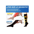 thumbnail image 3 of Calcetines Largos De Compresión Deportivos Unisex Negro Talla:L/XL, 3 of 5