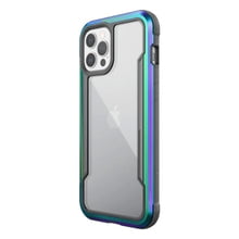 Funda Raptic Shield Uso Rudo Aluminio Para iPhone 12 Pro Max Iridescent