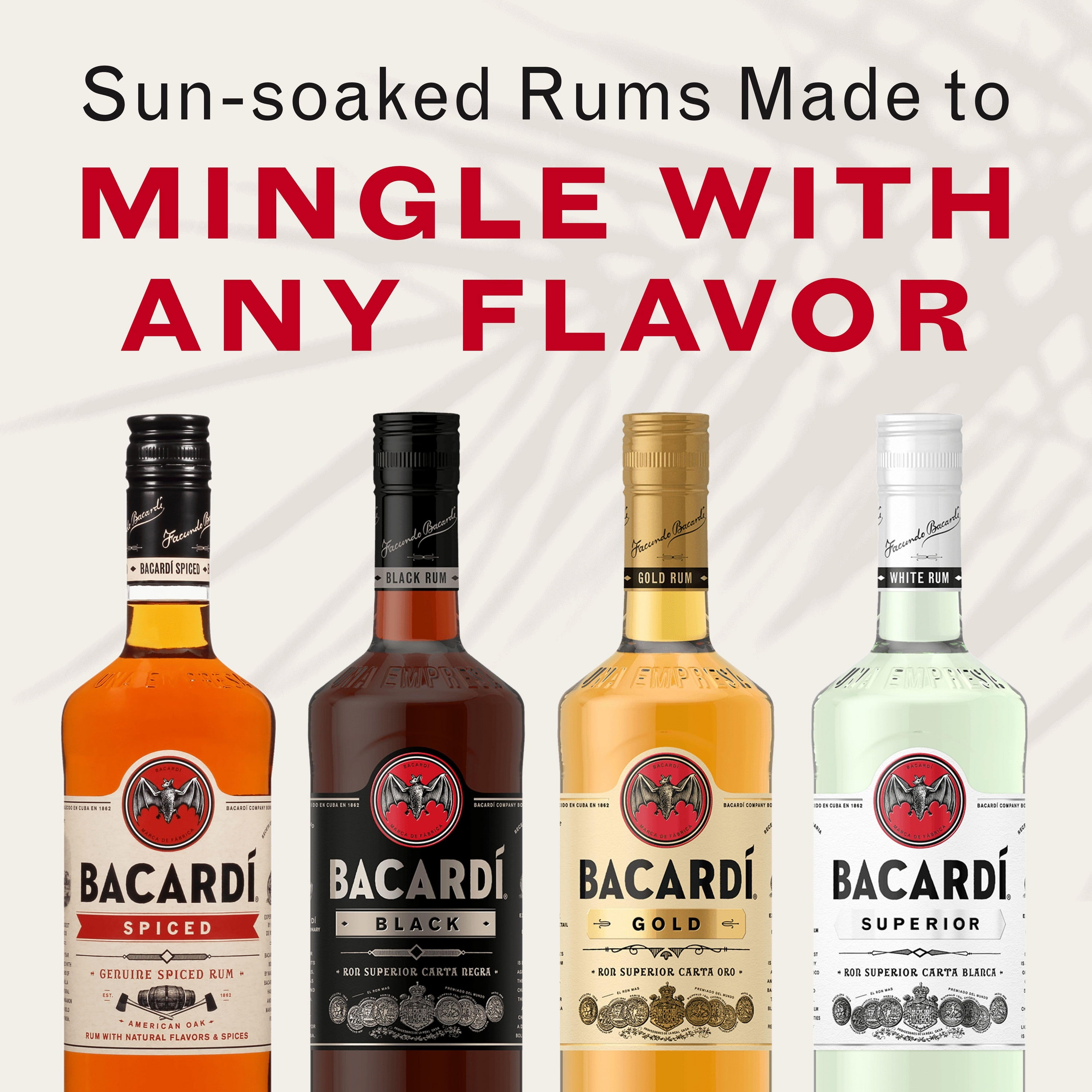 snap domein uitslag BACARDI Superior White Rum, Gluten Free, 1.75 L Bottle, ABV 40% -  Walmart.com