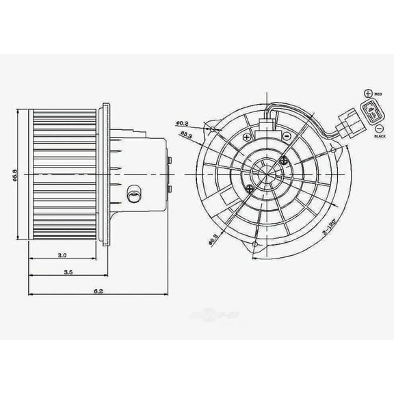 HVAC Blower Motor