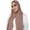 Khaki, variant on Prolriy Hijab Scarf for Women Muslim Head Scarf Solid Color Long Scarf Wrap Scarves Cotton Scarf for Women Fashion Shawl Scarf Head Scarf