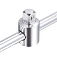 thumbnail image 4 of Unique Bargains 1/4-Inch Drive Drive Sliding T-Handle Socket Wrench Chrome Finish Cr-V Steel 2pcs, 4 of 5