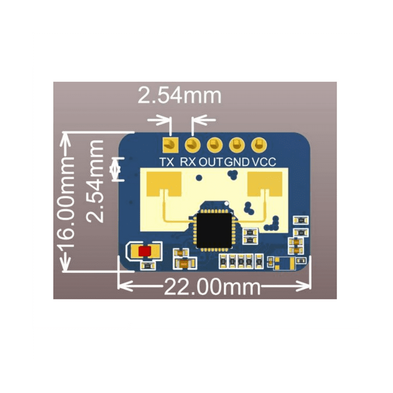  xicoolee Microwave Radar Sensor Module LD2410, 24GHz