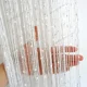 thumbnail image 3 of Cortina de cuentas elegante en tono champán, 1m x 2m, decoración moderna para puertas o ventanas, 3 of 7