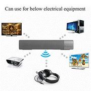 Professional Wireless Soundbar Hands Free Bluetooth Stereo Music Sound Bar Speaker System Support TF Card For TV Home