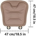 thumbnail image 2 of Car Seat Cushions for Driving, 2029 Upgraded Seat Cushion, Breathable Leather Mesh Cushion Suitable for All Cars, Enhanced Comfort Design for Drivers and Office Use, 2 of 6